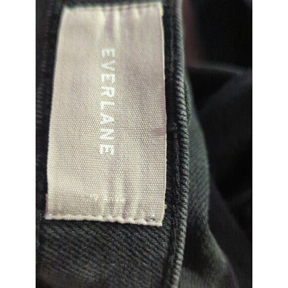 Everlane Jeans Woman's 29 The Hi Rise Washed Black‎ Ankle Basic Casual Stretch - Picture 11 of 13